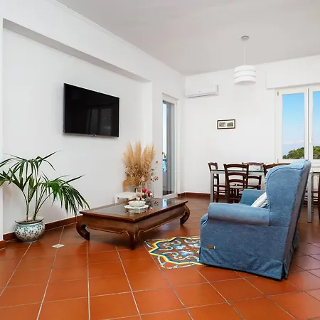 Lejlighed Vervece - Panoramic, Spacious With Seaview Massa Lubrense
